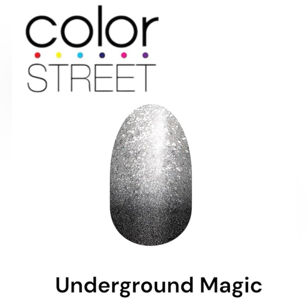 3 FOR $35: COLOR STREET Nail Strips - Underground Magic